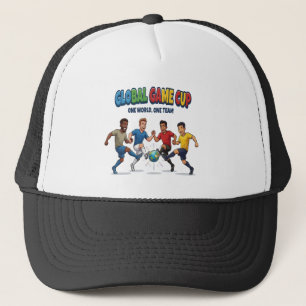 Casquette Coupe Mondiale de Football Unité de Conception Glo