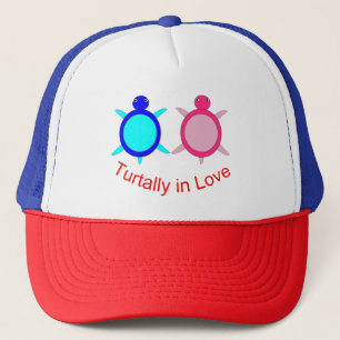 Casquette Couple de tortue mignonne