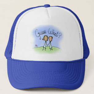 Casquette Couple Lesbienne mignonne Devinez quoi
