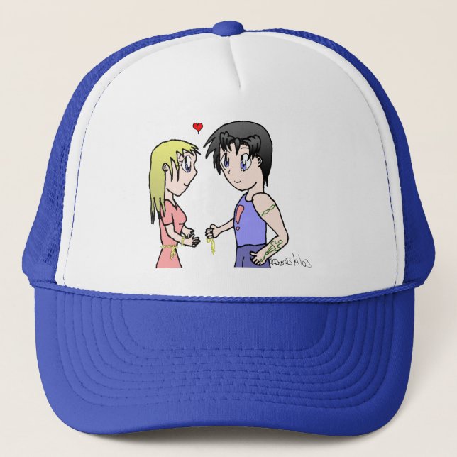 Casquette Couples Mis-Assortis (Devant)