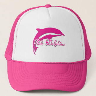 CASQUETTE COUPS DE TRUCKER DOLPHINS ROSE