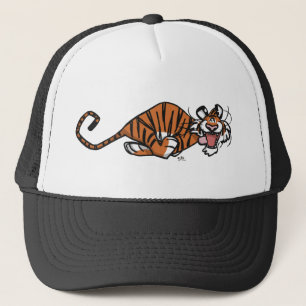 Casquette courant de tigre de bande dessinée