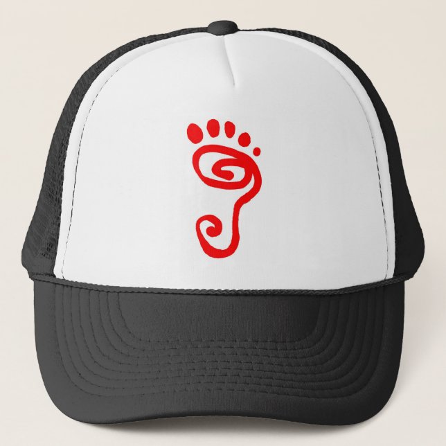 Casquette Coureur aux pieds nus (Devant)