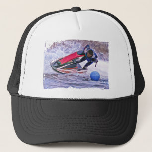 Casquette Coureur de vague autour de la balise