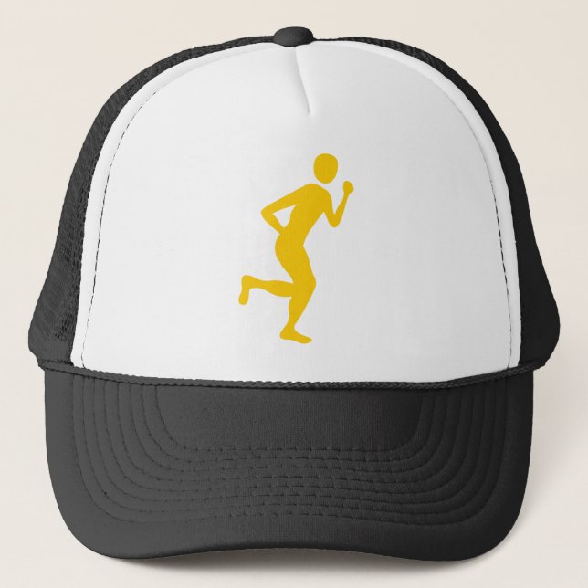 Casquette Coureur (Homme) - Ambre (Devant)