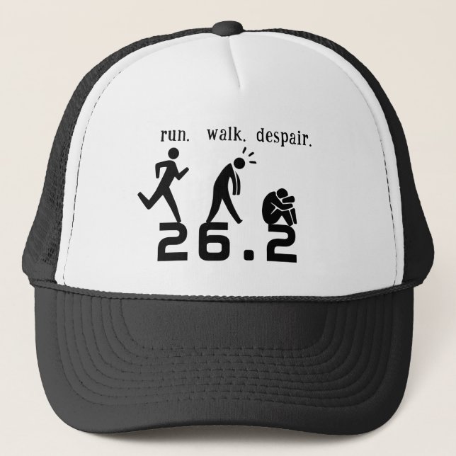 Casquette Courez. Marche. Désespoir. (Devant)