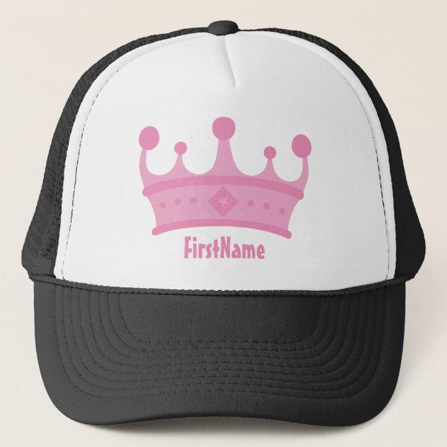Casquette Couronne de nom personnalisé (Devant)