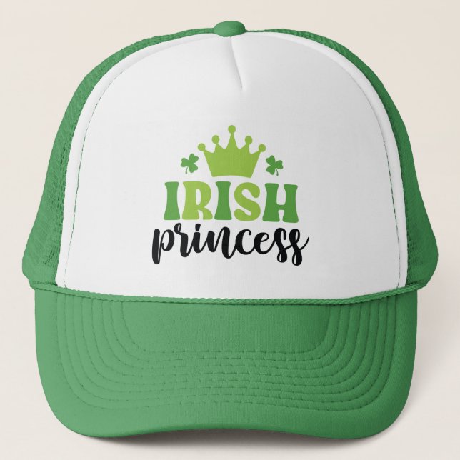 Casquette Couronne de princesse irlandaise (Devant)