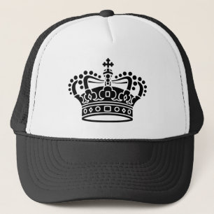 Casquette Couronne royale - Noir