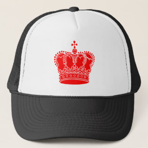 Casquette Couronne royale - Rouge
