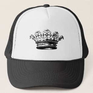 Casquette Couronne vintage - Noir
