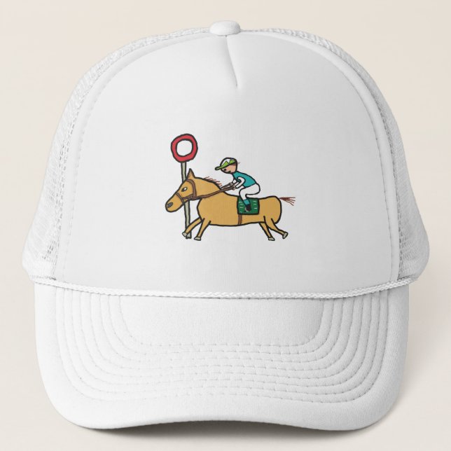 Casquette Course à cheval (Devant)