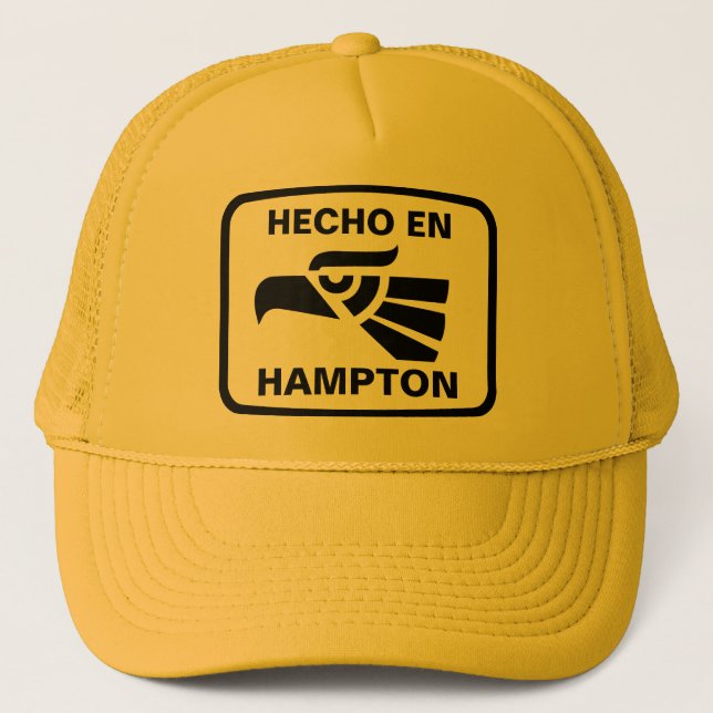 Casquette Coutume de personalizado d'en Hampton de Hecho (Devant)