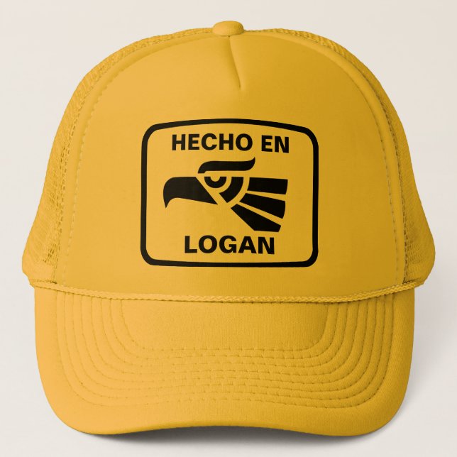 Casquette Coutume de personalizado d'en Logan de Hecho (Devant)