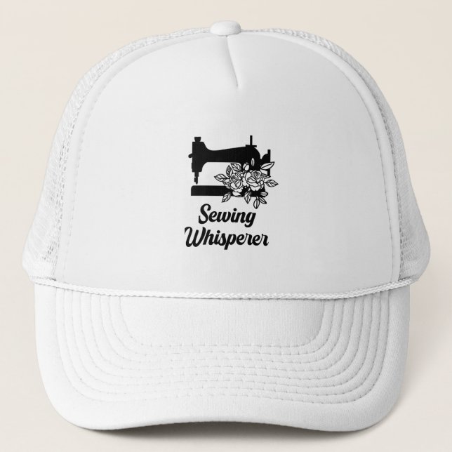 Casquette Couture - Coudre Whisperer (Devant)