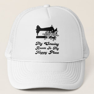Casquette Couture - Ma Salle De Couture Est Ma Place Heureus