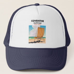 Casquette Covehithe suffolé poster de voyage de plage T-Shir