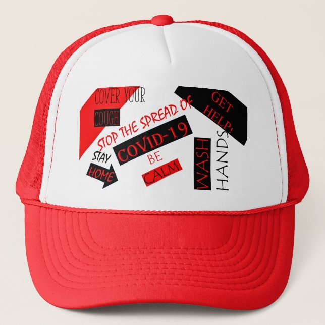 Casquette Covid-19 (Devant)