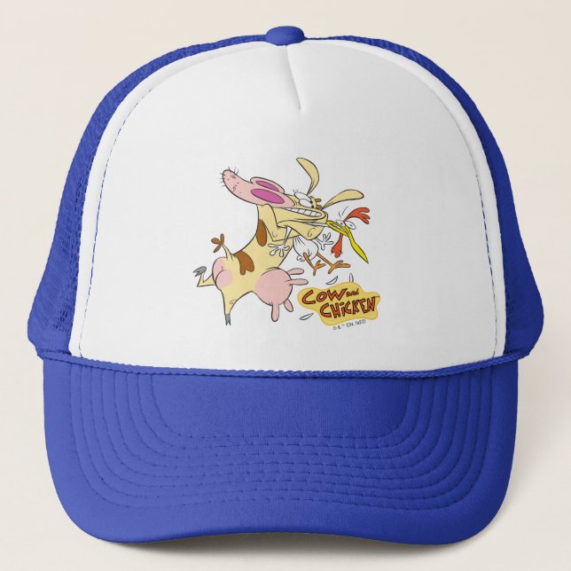 Casquette Cow and Chicken Hug Graphic (Devant)