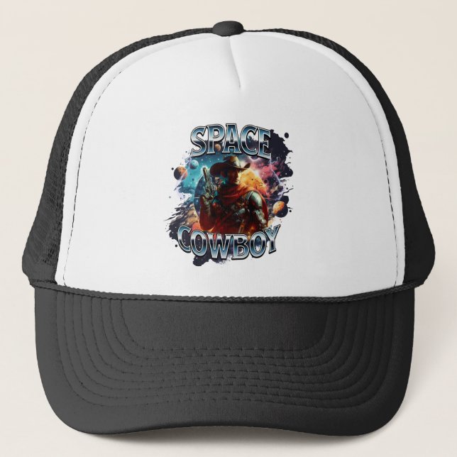Casquette Cow-boy Espace Réel Dans L'Espace (Devant)