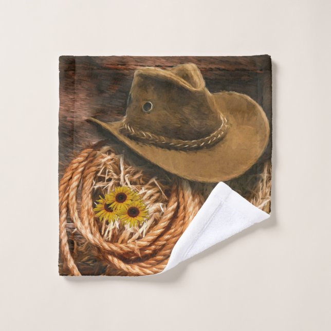 Casquette Cowboy (Gant de toilette)