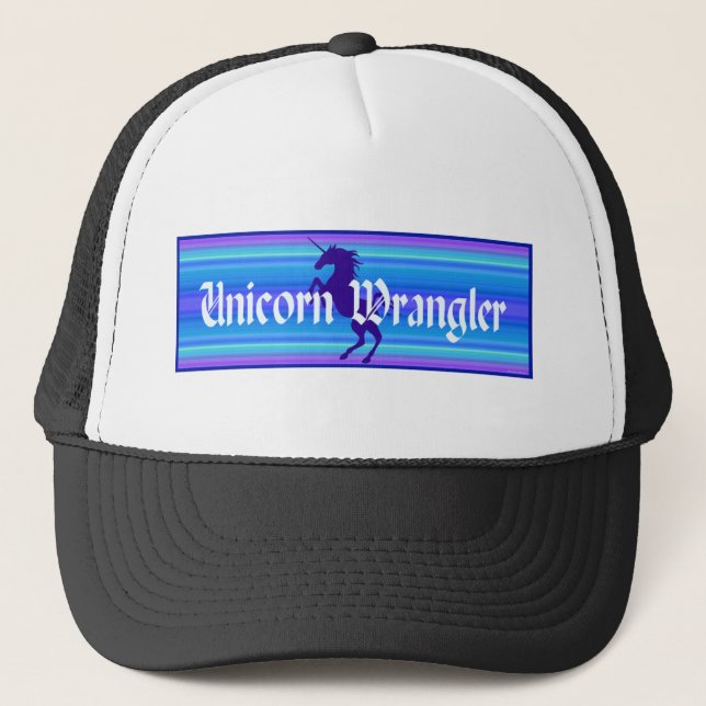 Casquette Cowboy de licorne (Devant)