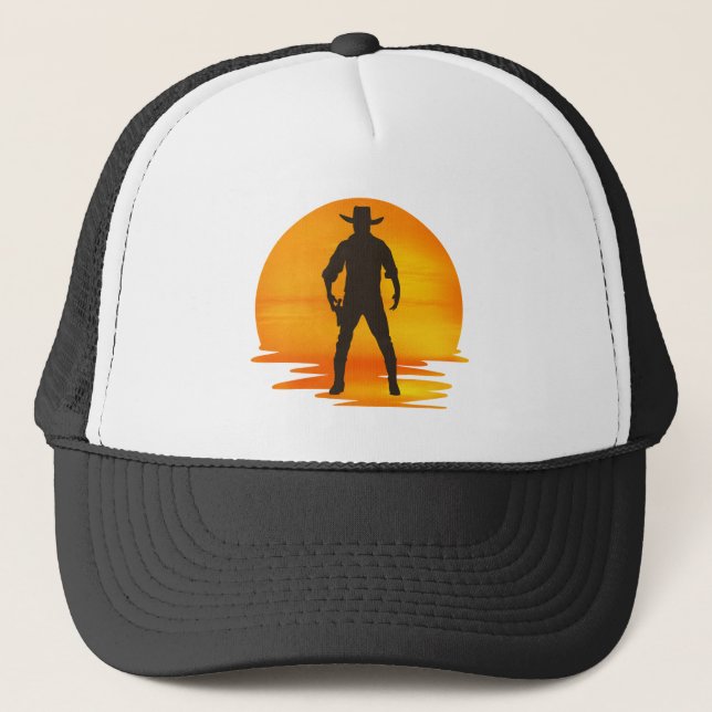 Casquette Cowboy Gunslinger (Devant)