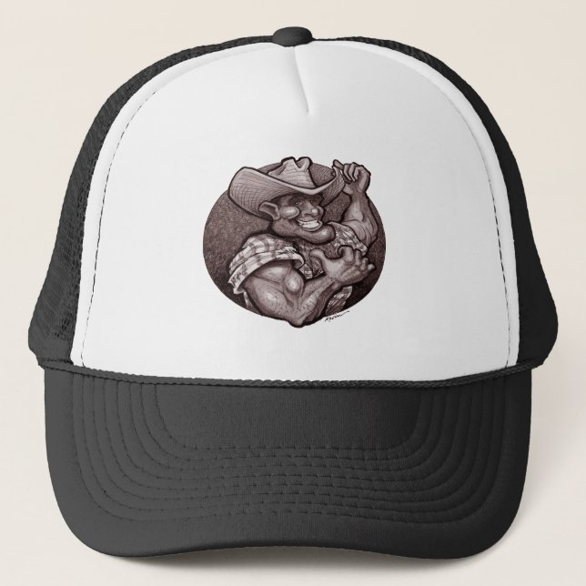 Casquette Cowboy Sepia (Devant)