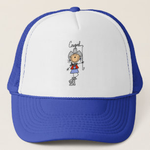 Casquette Cowgirl en bâtonnets avec chapeau à lasso