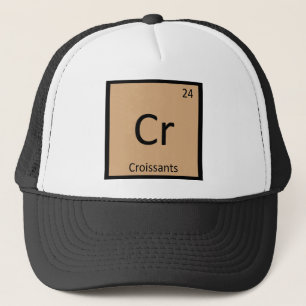 Casquette Cr - Chimie des Croissants Symbole du tableau péri
