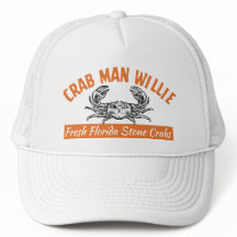 Crab Man Willie - Custom 47 Quality Snap Back Hat