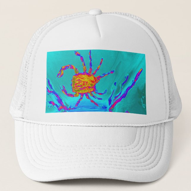 Casquette Crabe Cool balnéaire (Devant)