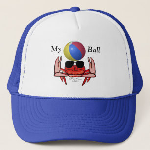 Casquette Crabe de plage, My Ball, MeWarriorWoman sur Twitch