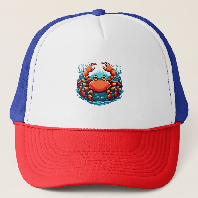Casquette crabe-drole (Devant)