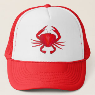 Casquette Crabe rouge Baltimore Crabes du Maryland Fruits de