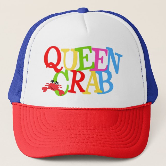 Casquette Crabe royal - Chapeau de camion (Devant)