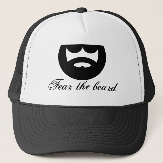 Casquette Craignez le chapeau du camionneur de barbe pour le (Devant)