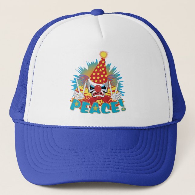 Casquette Crâne clown (Devant)