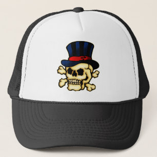 Casquette Crâne dans le chapeau supérieur