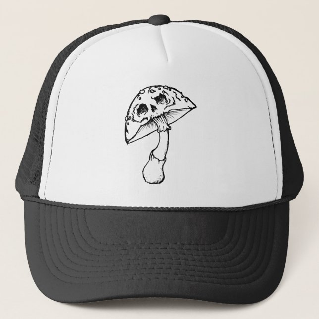 Casquette crâne de champignon (Devant)