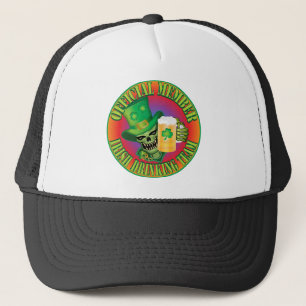 Casquette Crâne de l'équipe de boisson irlandaise