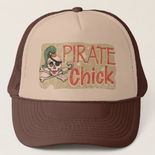 Casquette Crâne de poussin de pirate par des studios de