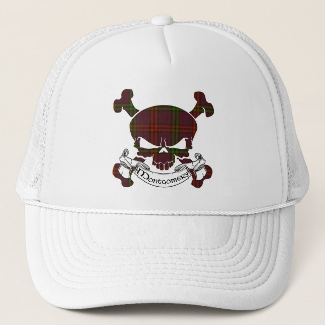 Casquette Crâne de tartan de Montgomery (Devant)