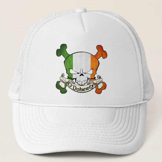 Casquette Crâne d'Irlandais d'O'Doherty (Devant)