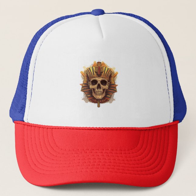 Casquette Crâne du pharaon (Devant)