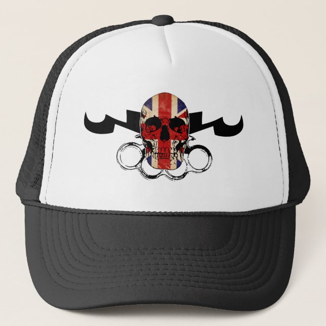 Casquette Crâne du Royaume-Uni de MIXED MARTIAL ART (Devant)