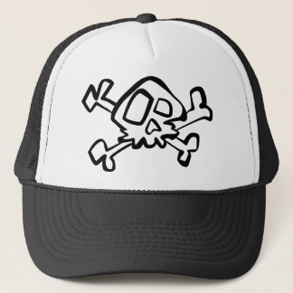 Casquette Crâne et os croisés