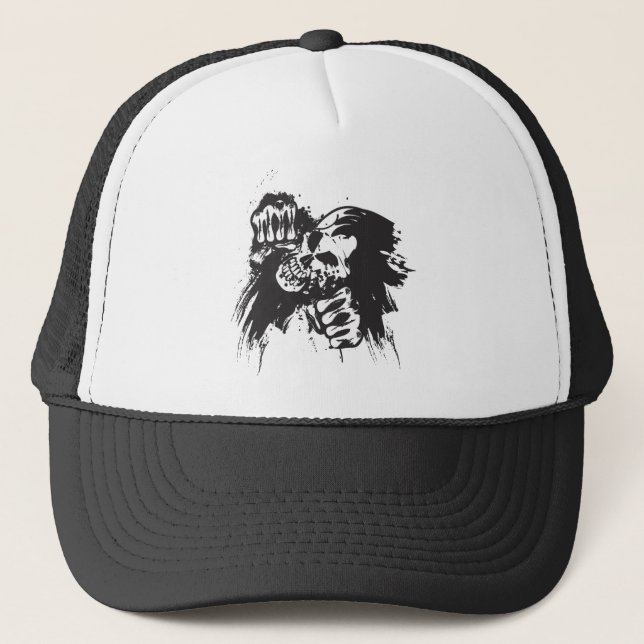 Casquette Crâne fantôme (Devant)