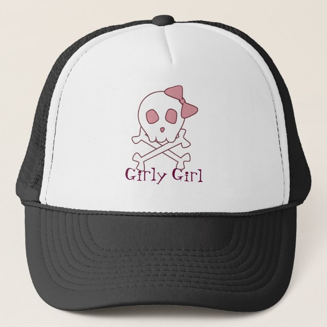 Casquette crâne fillette (Devant)