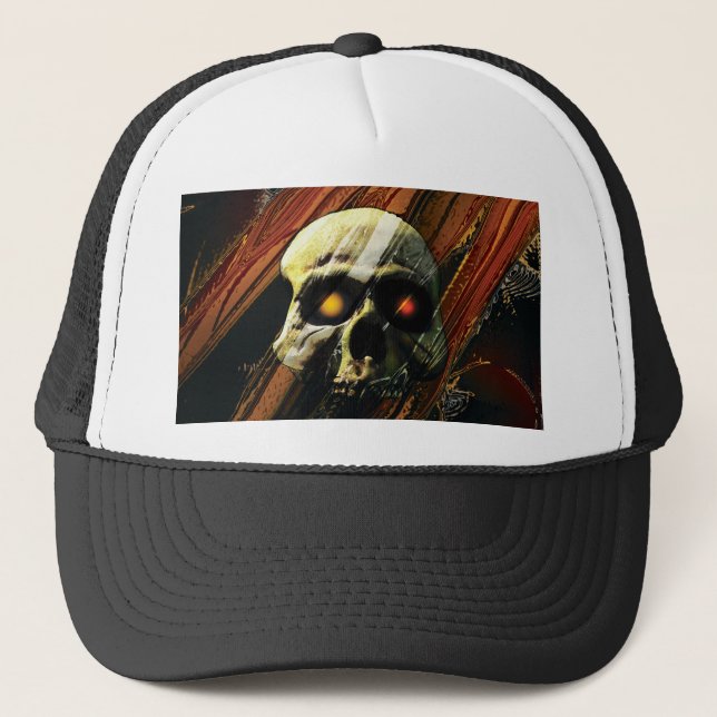 Casquette Crâne foncé (Devant)